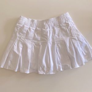 Abercrombie Kids Pleated White skirt